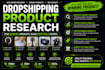 research profitable US UK eu shopify dropshipping products