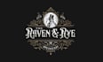 make gothic victorian style raven logo craft cocktail bar