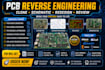 pcb reverse engineer pcb cloning pcb redesign schematic review modify pcb layout