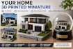 create fix and 3d print architectural house models