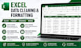 clean, format, merge and organize excel spreadsheets