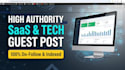 do tech guest post on high authority saas journal