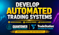 develop automated trading systems for quantower and tradestation