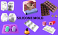 chocolate mold 3d mold design injection mold silicone mold plastic mold cake