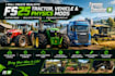 create realistic fs25 tractor, vehicle and physics mods