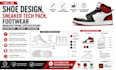 do shoe design, sneaker tech pack and footwear manufacturing specifications