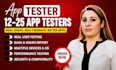 do 12 app tester usability 25 iphone andriod 20 closed testing tester