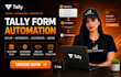 setup tally form automation tally API integration page designer tally newsletter