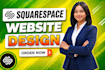 squarespace website design squarespace website redesign squarespace landing page