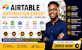 setup airtable database airtable automation convert to softr web app