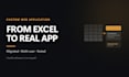 convert your excel spreadsheet into a custom web application