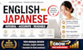 translate english into natural native japanese