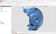 convert 3d scan to cad, scan to cad, 3d model, mesh repair data using geomagic