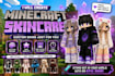 design custom, unique, premium minecraft skin and mc java art