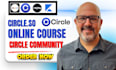 do circle so online course setup, circle so website and online community setup