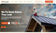 design squarespace roofing website roofing company contractor website