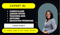 create curriculums, lesson notes, teaching aids, outlines and education programs
