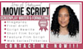 do script coverage and evaluation screenplay rewriting script editing polishing