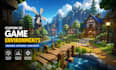 build 3d game environment, game assets, unity environment