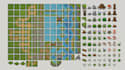 2d game tileset tilemap terrain environment rpg game assets pixel art
