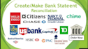 reconcile bank statement PDF to editable format