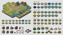 isometric top down game tileset tilemap rpg strategy game environment art