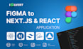 convert figma to react or next js, figma design to code front end developer