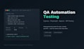 do automated software testing using cypress playwright and appium