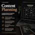create a social media content calendar and content plan