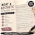 write neat and aesthetic handwritten notes for you