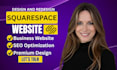 design, redesign and develop a professional responsive squarespace website