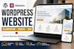 build a wordpress website with elementor, dsgvo, gdpr, SEO and responsive design