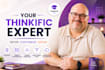 be thinkific expert for lms setup, website customization and course migration