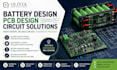 design pcb battery circuit and custom electric circuit solution