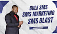 bulk text message, sms blast, sms marketing, bulk sms