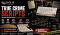 write true crime script youtube script writing