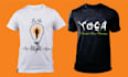 design trendy typography and illustration t shirt designs