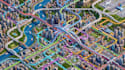 create transportation map, transit map, route map and bus network map