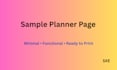 create printable planners, templates, and digital downloads