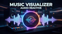 create a stunning music visualizer and audio spectrum