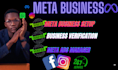 do meta business setup, meta business verification and meta ads manager