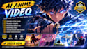 create a cinematic ai anime video with stunning visuals