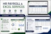 do payroll processing, attendance and salary calculations