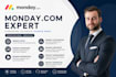setup monday project management  monday CRM monday com with monday automation