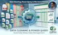 clean messy excel data, combine files, and automate reporting using power query