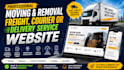 do moving and removal, freight transport, courier or delivery service website