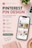 design eye catching pinterest pins and canva templates