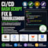 fix your cicd pipeline and can help in bash scripting git automation etc