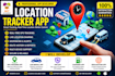 develop a custom gps tracking and geolocation mobile app with advanced features