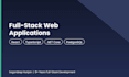build a full stack web application using react typescript and net core